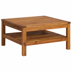 VidaXL 316285 panca da esterno Legno di acacia, Tessuto, Poliestere