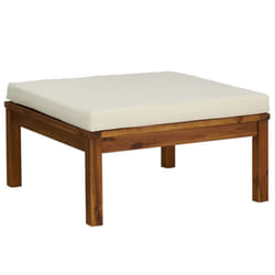 VidaXL 316291 panca da esterno Legno di acacia, Tessuto, Poliestere