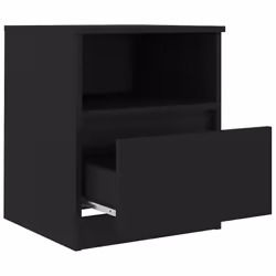 VidaXL 806160 comodino Nero - Vista aggiuntiva 4