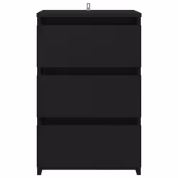 VidaXL 806214 comodino Nero - Vista aggiuntiva 4