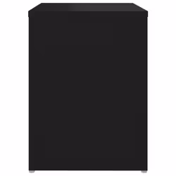 VidaXL 806330 comodino Nero - Vista aggiuntiva 4