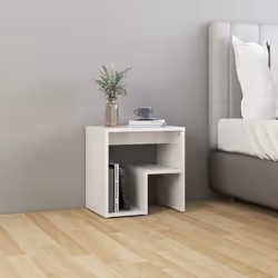 VidaXL 806341 comodino Bianco - Vista aggiuntiva 5