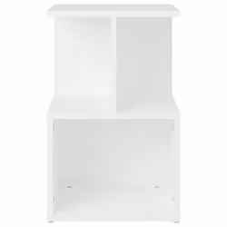 VidaXL 806347 comodino Bianco - Vista aggiuntiva 4