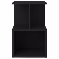VidaXL 806348 comodino Nero - Vista aggiuntiva 4