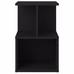 VidaXL 806349 comodino Nero - Vista aggiuntiva 4