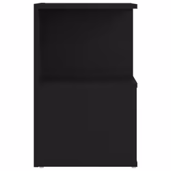 VidaXL 806349 comodino Nero - Vista aggiuntiva 5