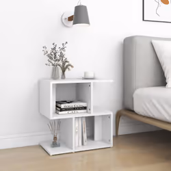 VidaXL 806364 comodino Bianco
