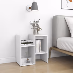 VidaXL 806364 comodino Bianco