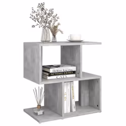 VidaXL 806373 comodino Colore cemento - Vista aggiuntiva 4
