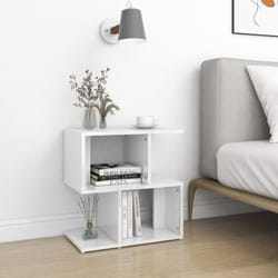 Vidaxl - Comodino ideale per salotto design moderno vari scomparti e vari colori colore : Nero Lucido