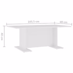 VidaXL 806840 tavolino da caffè, comodino e consolle da soggiorno - Vista aggiuntiva 6
