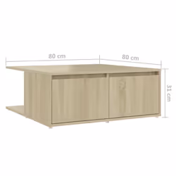 VidaXL 806879 tavolino da caffè, comodino e consolle da soggiorno - Vista aggiuntiva 7