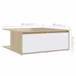 VidaXL 806881 tavolino da caffè, comodino e consolle da soggiorno - Vista aggiuntiva 7
