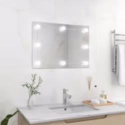 Donate un tocco di stile contemporaneo alla vostra camera da letto, al soggiorno o al camerino con questo pratico specchio da ...