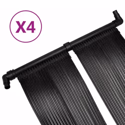 Pannelli Solari Riscaldatori per Piscina 4 pz 80x620 cmcod mxl 120801 - Vista aggiuntiva 2