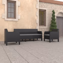 VidaXL 3079672 set mobili da esterno