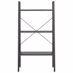 vidaXL Scaffale Autoportante con 3 Ripiani Nero 56x35x108 cm - Vista aggiuntiva 3