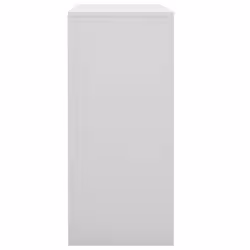 VidaXL 335951 schedario e accessori Acciaio Grigio chiaro - Vista aggiuntiva 4