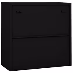 VidaXL 335952 schedario e accessori Acciaio Nero - Vista aggiuntiva 5