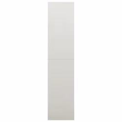 VidaXL 335971 schedario e accessori Acciaio Grigio chiaro - Vista aggiuntiva 3