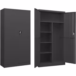Questo armadietto ha un design iconico e industriale, e sarà un'ottima aggiunta decorativa a qualsiasi stanza o ufficio. Con  ...