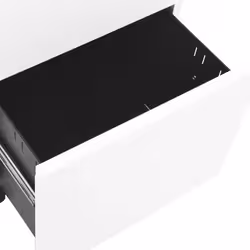 VidaXL 335974 schedario e accessori Acciaio Bianco - Vista aggiuntiva 7
