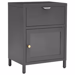 VidaXL 336054, Antracite, Acciaio, Vetro temperato, 35 kg, 20 kg, 400 mm, 300 mm