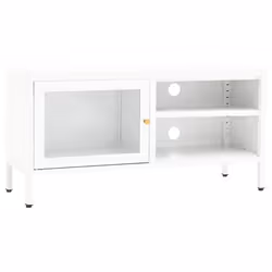 VidaXL 336056, Bianco, Acciaio, Acciaio, 900 mm, 300 mm, 440 mm