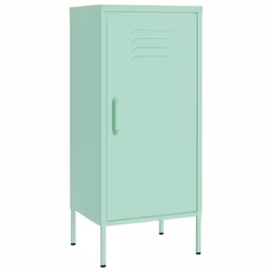 vidaXL Armadietto Menta 42,5x35x101,5 cm in Acciaio - Vista aggiuntiva 2