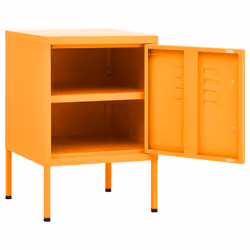 VidaXL 336209 comodino Giallo - Vista aggiuntiva 4