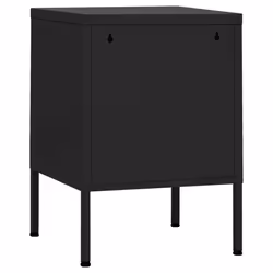 VidaXL 336214 comodino Nero - Vista aggiuntiva 5