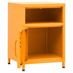 VidaXL 336218 comodino Giallo - Vista aggiuntiva 6
