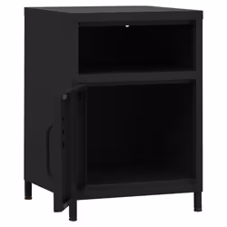VidaXL 336223 comodino Nero - Vista aggiuntiva 6