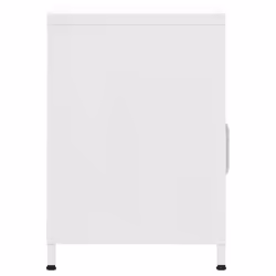 VidaXL 336224 comodino Bianco - Vista aggiuntiva 4