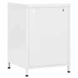 VidaXL 336224 comodino Bianco - Vista aggiuntiva 5