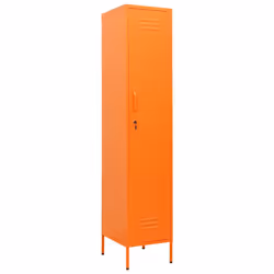 vidaXL Armadio Arancione 35x46x180 cm in Acciaio - Vista aggiuntiva 2