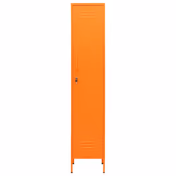 vidaXL Armadio Arancione 35x46x180 cm in Acciaio - Vista aggiuntiva 3