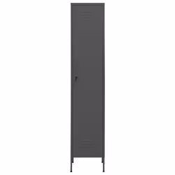vidaXL Armadio Antracite 35x46x180 cm in Acciaio - Vista aggiuntiva 3