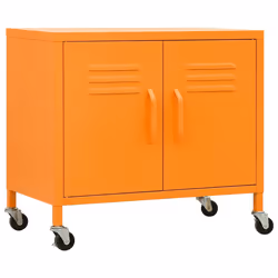 vidaXL Armadietto Arancione 60x35x56 cm in Acciaio - Vista aggiuntiva 2