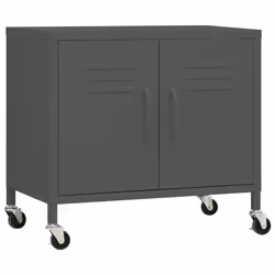 vidaXL Armadietto Antracite 60x35x56 cm in Acciaio - Vista aggiuntiva 2