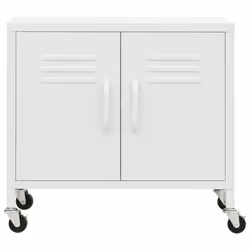 vidaXL Armadietto Bianco 60x35x56 cm in Acciaio - Vista aggiuntiva 3
