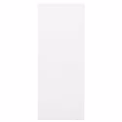 VidaXL 336405 schedario e accessori Acciaio Bianco - Vista aggiuntiva 3