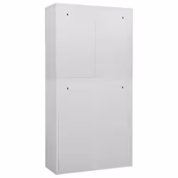 VidaXL 336418 schedario e accessori Acciaio Grigio chiaro - Vista aggiuntiva 5