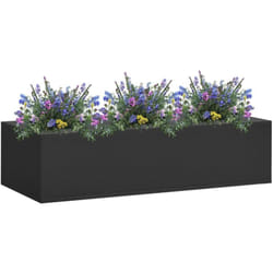 Vidaxl - Fioriera da Ufficio Antracite 90x40x23 cm in Acciaio 8674