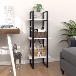 Questo mobile per libri può essere perfettamente integrato con l'arredamento della vostra casa e aggiunge un tocco industrial ...