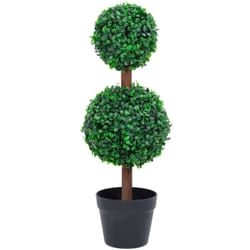 Vidaxl - Pianta di Bosso Artificiale a Sfera con Vaso Verde 60 cm 42417