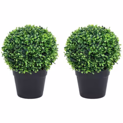 Queste piante artificiali di bosso aggiungono un tocco di verde a qualsiasi spazio e l'esclusiva forma a palla è pensata per  ...
