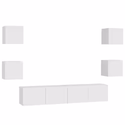 VidaXL 3078662, Bianco, Legno, Legno, 800 mm, 300 mm, 300 mm