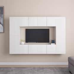 Questo set di mobili TV è stato pensato per diventare il punto focale del vostro soggiorno, grazio al suo design alla moda e  ...