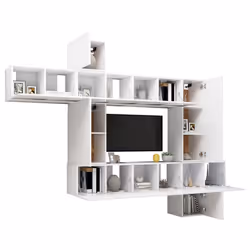 VidaXL 3078737 supporto TV e sistema audio